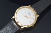 C.1990s Piaget 33mm GOA 15923 Dancer white enamel dial automatic date in 18KYG